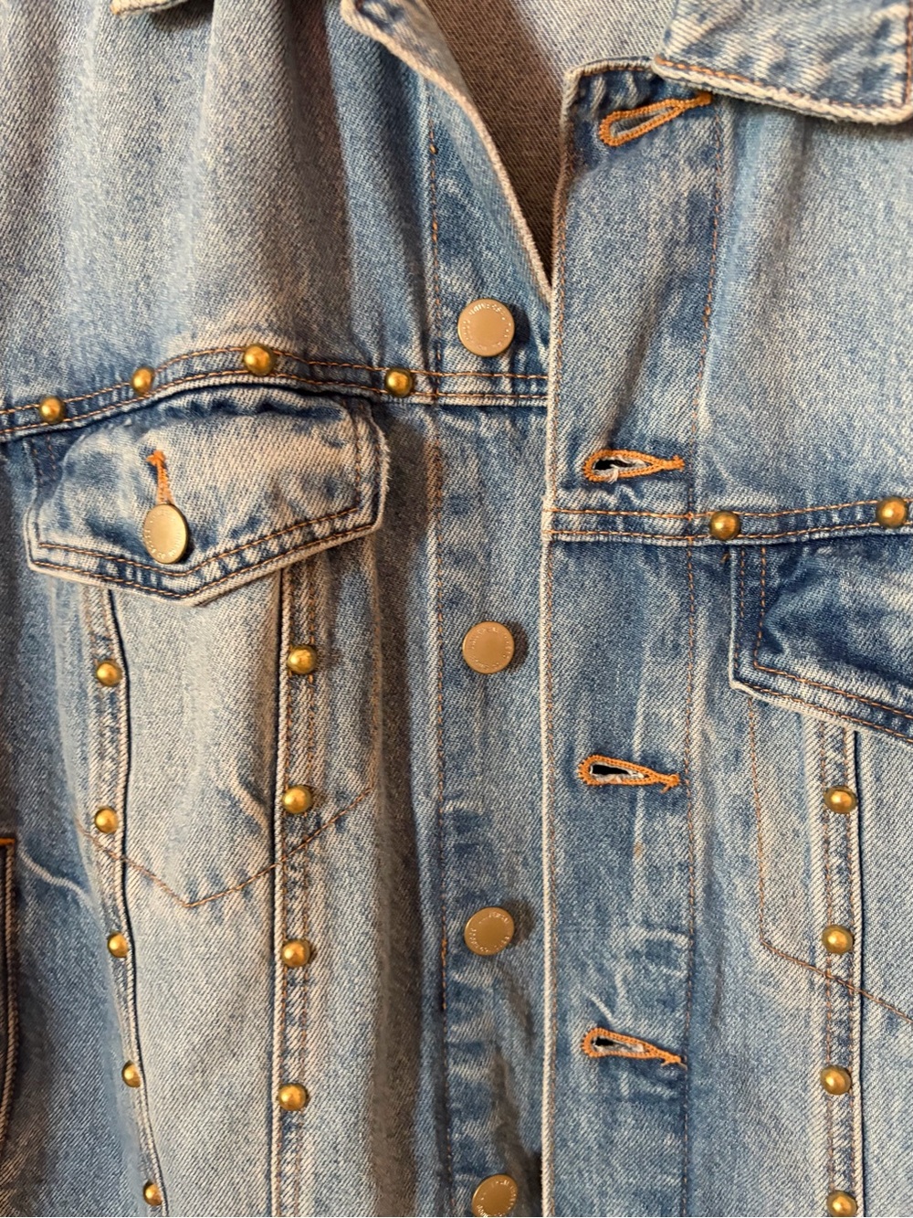 Universal Thread Studded Denim Jacket - Picture 5 of 7